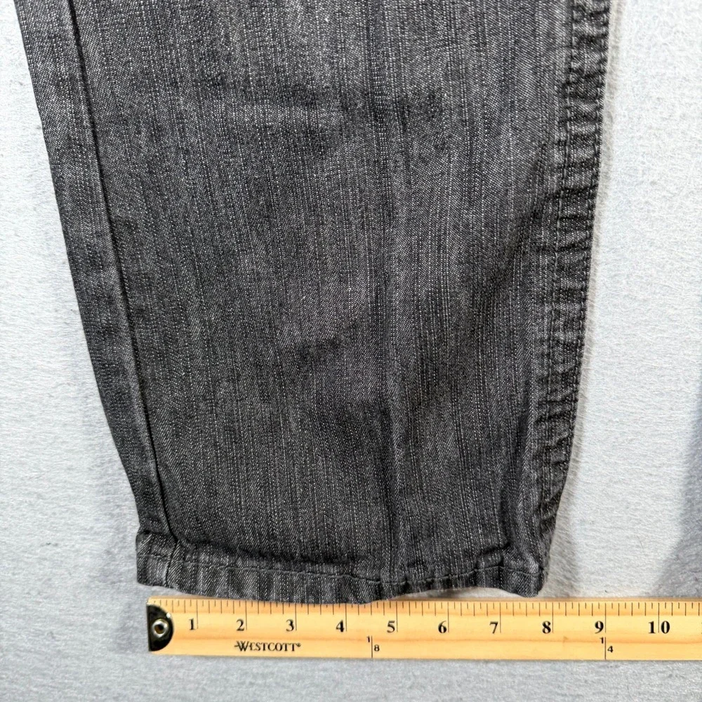 Vintage Southpole‎ Premium Men's Dark Wash Embroidered Jeans Size 34 Relaxed Fit